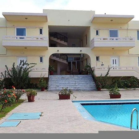 Litinas Apartments With Pool Agia Marina  Bagian luar foto
