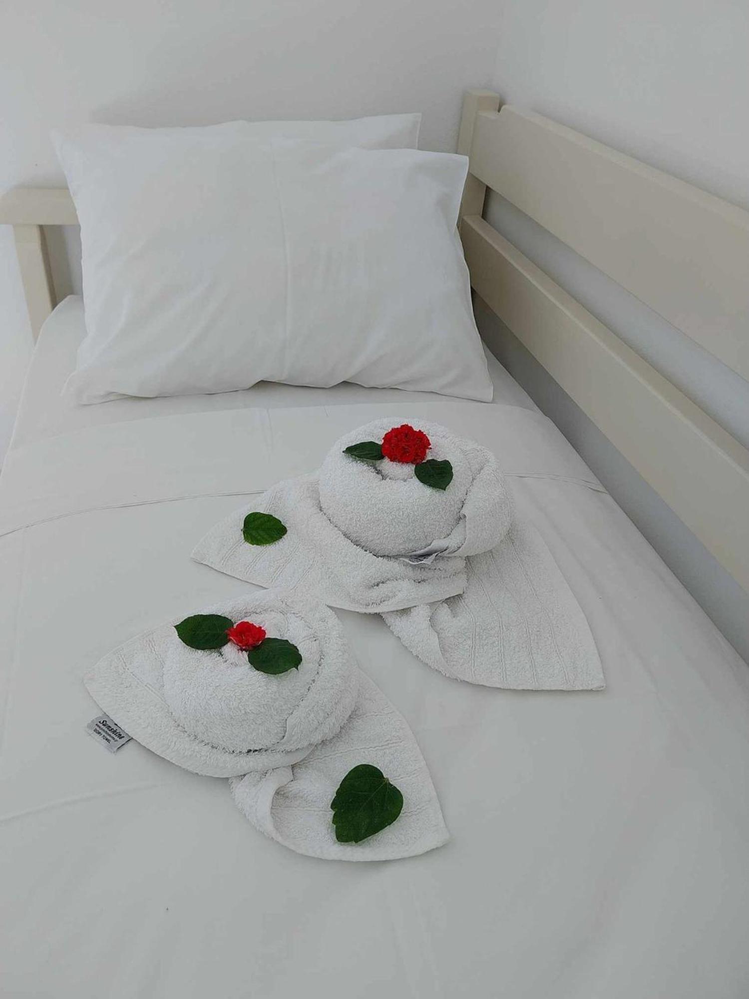 Litinas Apartments With Pool Agia Marina  Bagian luar foto