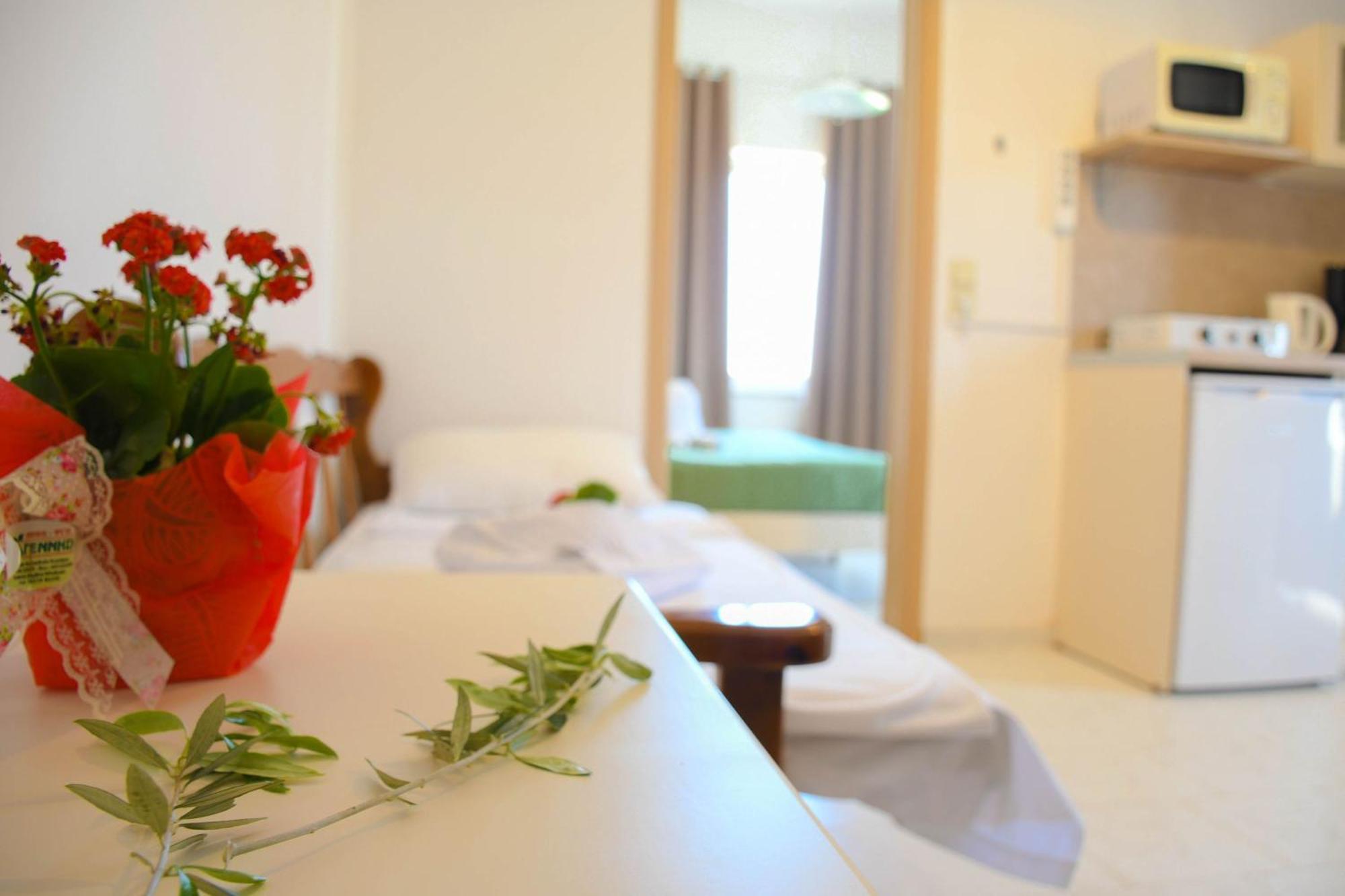 Litinas Apartments With Pool Agia Marina  Bagian luar foto