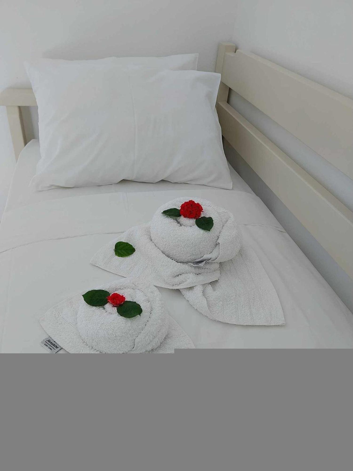 Litinas Apartments With Pool Agia Marina  Bagian luar foto